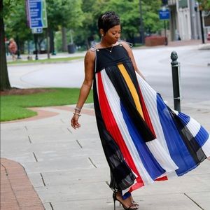 Multi Colored Maxi Dress